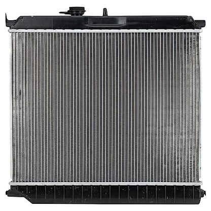 TRQ Radiator 1 Row Aluminum Core - style: RDA80138