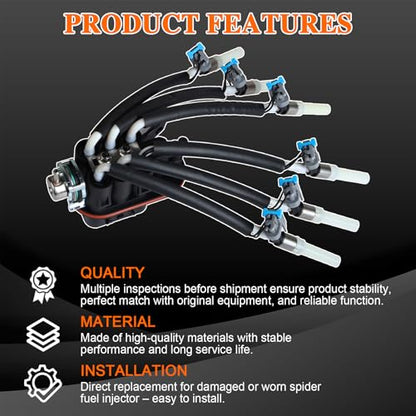 Spider Fuel Injector FJ503 4.3L V6 for Chevy/GMC – Replaces 12568332