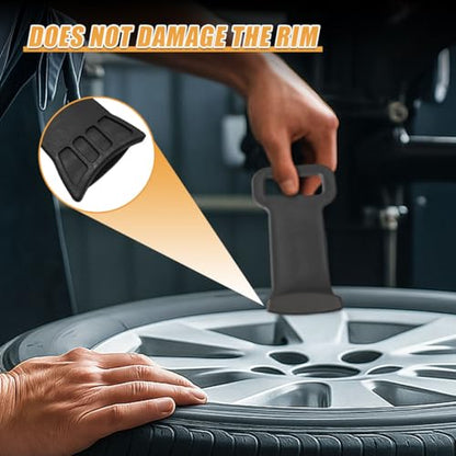 Car Tire Changer, Tire Bead Pressing Clamp Drop Center Tool (Black) - color: Black