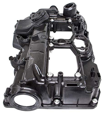 Rein VCE0103 OE Replacement Valve Cover for Select BMW Vehicles with 2.0L 4-Cylinder Engine - with Gasket and Hardware, Multi