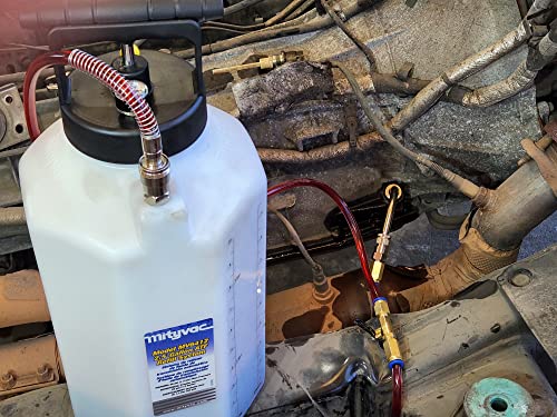 Mityvac MV6412 ATF Pneumatic Refill System; Air Operated, Services Sealed Automatic Transmissions with up to 2.5 Gallons of Fluid; Includes Quick-Change Style Accessory Connections - style: MV6412