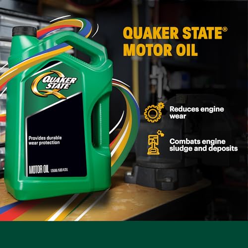 Quaker State Motor Oil, 10W-30, 1 Quart (6 Pack)