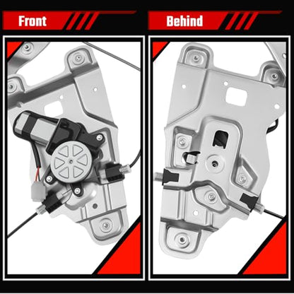 751-636 Front Driver Side Left LH Power Window Regulator and Motor Assembly Compatible with Chevrolet Chevy Equinox & GMC Terrain 2012 2013 2014 2015 2016 2017 Replace 22803201 - size: Front Left, style: 751-636