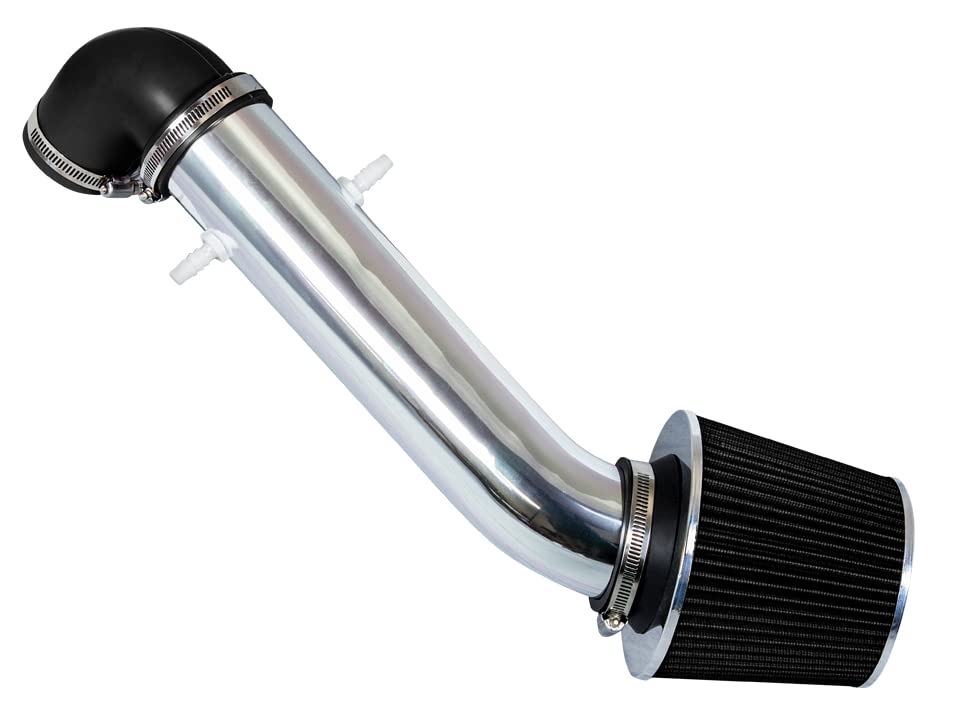 Short Ram Air Intake Kit for 91-95 Wrangler 2.5L L4/4.0L L6 (Black) - color: Black