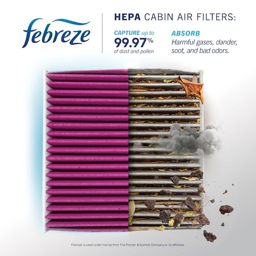 Febreze Odor Control UNSCENTED HEPA Cabin Air Filter by PUREFLOW RZ18110H - style: HEPA