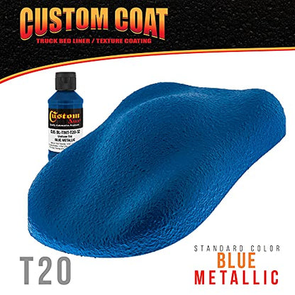Custom Coat 3 Ounce, Blue Metallic, Bed Liner Tint Concentrate - color: Blue Metallic, size: 3-Ounce (Pack of 1)