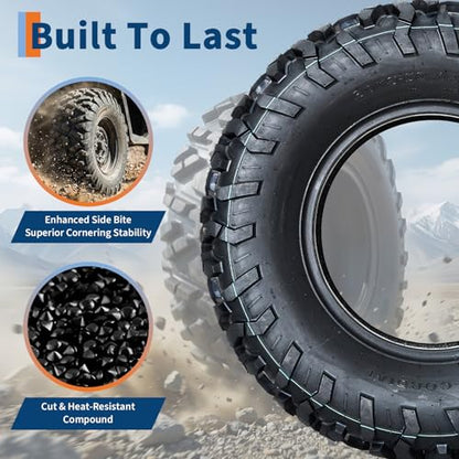 29x9x14 ATV UTV Tires, 29 9 14 All-Terrain Tires,A102, 29x9-14 UTV ATV Tire for Off-Road, Mud, Dirt, Sand, Street Trail, 6PR Tubeless,2 Pack - size: 29X9-14, style: Pattern D