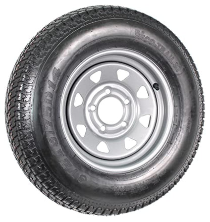eCustomrim 2-Pack Trailer Tire Rim Assembly ST215/75D14 14 Inch LRC 5 Lug