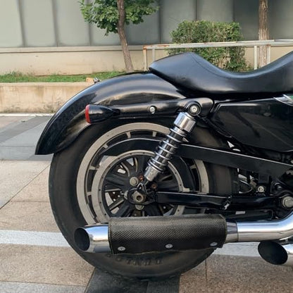 Exhaust Heat Shield 6" x 24", Carbon Pipe Shield for Motorcycle, Components, Hoses, Lines, and Electrical Wiring, Two-Layer Exhaust Wrap Pipe Heat Shield Protection up to 1800°F - size: 6'' x 24''