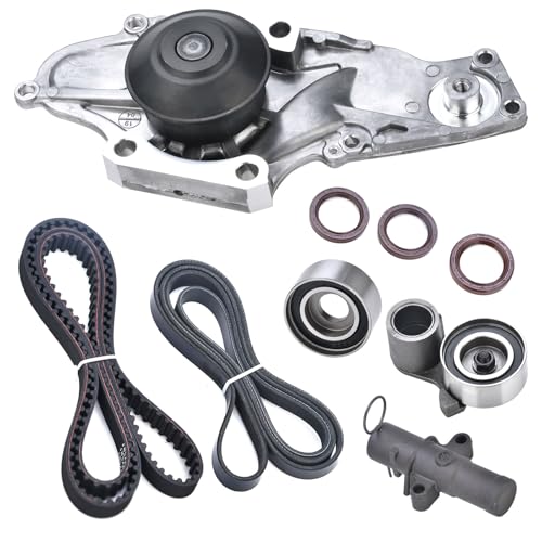 Timing Belt Kit with Water Pump fits 2003-2018 Accord Pilot Ridgeline RDX