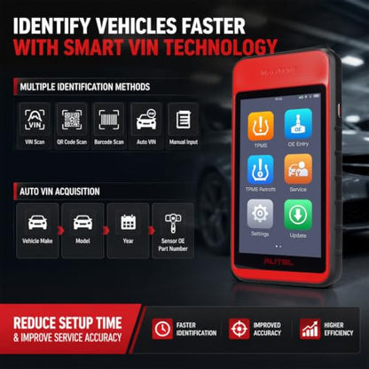 Autel MaxiTPMS ITS600 TPMS Programming Tool, Tire Sensor Activate & Relearn
