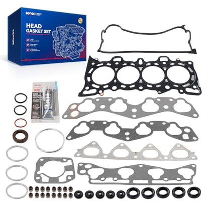 KAX Head Gasket Set for Civic 1996-2000 1.6L, Civic del Sol 1996-1997 1.6L - size: HS9915PT