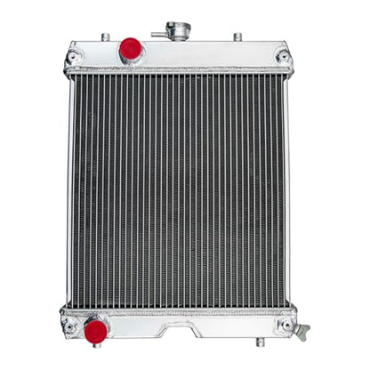 #TC420-16000 KiayUiey 2 Row Aluminum Radiator Fits for Kubota L3200 L3800 LX2610 LX3310 LX3520 Replacement Tractors Radiator for Kubota