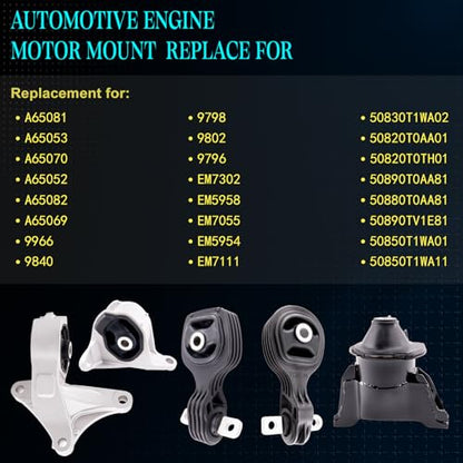 Motor Mount Kit for CR-V 2012-2014 2.4L - size: 2012-2014 CR-V 2.4L