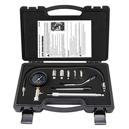 Lichamp Engine Compression Tester Automotive, for Car/Truck/Motorcycle