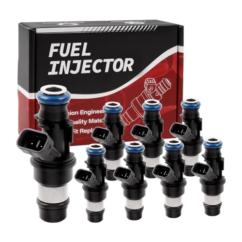 Fuel Injectors Set of 8 Fits for Sliverado Sierra Savana Yukon Express - size: 25317628(8)