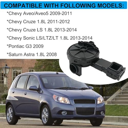 Valve Cover PCV Check Valve Compatible with Chevrolet Cruze Sonic Aveo 1.8L, Pontiac G3 & Saturn Astra – Replaces OE 55558118, 55558673, 55564395 – PCV Valve Assembly for Camshaft Rocker