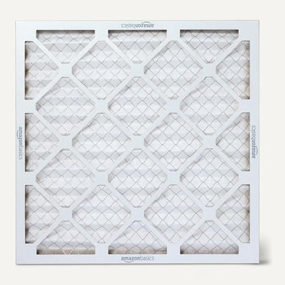 Amazon Basics MERV 5 AC Furnace Air Filter, 20x20x1 inches, 6-Pack (Actual size: 19.75" x 19.75" x 0.75") - style: Merv 5