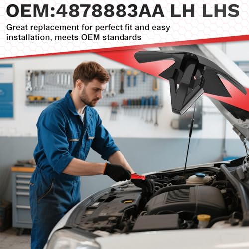 50 PCS Hood Insulation Retainer Clips, Replace OEM 4878883AA