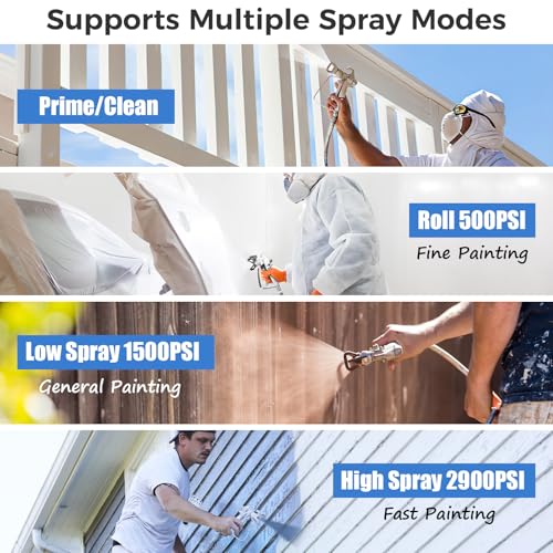 x10 Airless Paint Sprayer, 700W 2900 Psi, 0.31 Gpm - size: X10 Airless Paint Sprayer