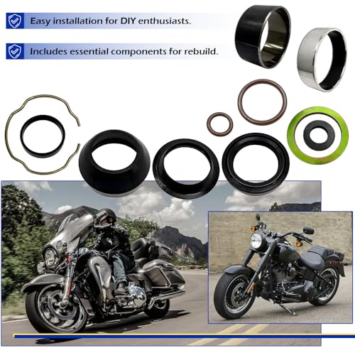 Fork Rebuild Kit with 41mm Forks for Dyna Electra Night Road Glide Street Road King Train Softail Blackline OEM#0403-0022