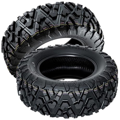 27x9x14 ATV UTV Tires, 27 9 14 All-Terrain Tires,A102, 27x9-14 UTV ATV Tire for Off-Road, Mud, Dirt, Sand, Street Trail, 6PR Tubeless,2 Pack - size: 27X9-14, style: Pattern D