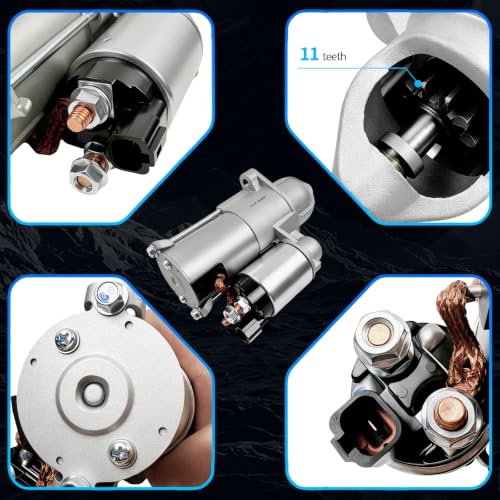 19090N New Starter Motor for Kia Sorento 2011-2014,Optima 2012-2014