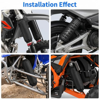 2pcs Shock Absorber Protector Cover for Ebike Motorcycle Rear Shock Covers