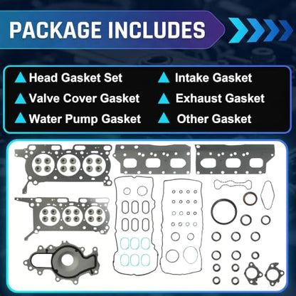 3.5 Head Gasket Set Fit for Ford Lincoln 17-19 52672500 EcoBoost - size: 3.5 EcoBoost Head Gasket Set