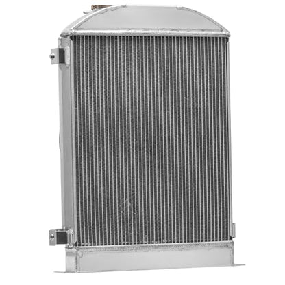 Direct Radiator 16'' Electric Fan Shroud Compatible with 1928-1931 Ford Model-A Grill Shells V8 Engine 29 30 31 All Aluminum Radiators