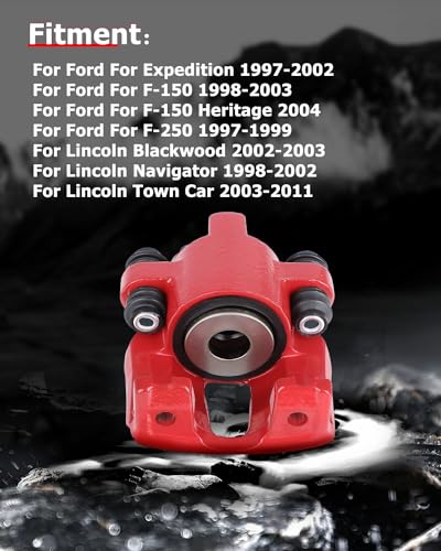 cciyu Rear Left & Right Disc Brake Calipers Assembly 18-4678 18-4679 - size: Rear[18-4678+18-4679]