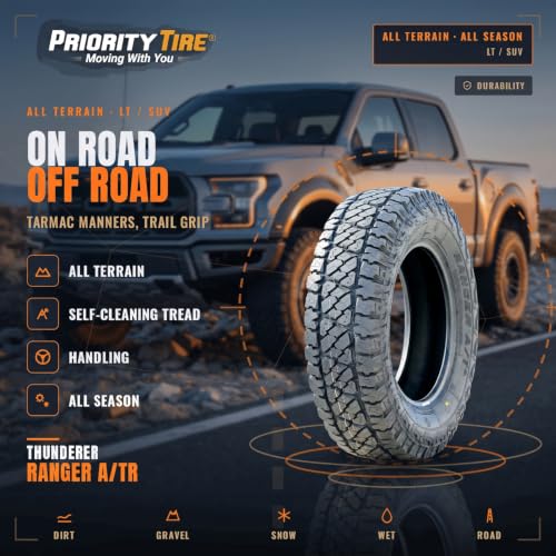 Thunderer Ranger ATR All Terrain LT235/85R16 120/116S E Light Truck Tire - size: LT235/85R16