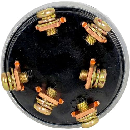 XYZIL 91204-17400 91205-14900 91106-07400 Ignition Key Switch Compatible with Mitsubishi Caterpillar Forklift