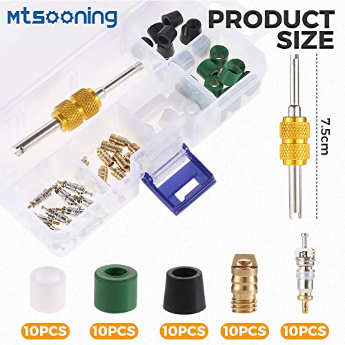 R22 R410A HVAC Valve Core Remover Installer Assortment Kit