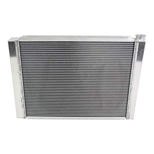 Aluminum Performance Racing Radiator Fits Chevy 27.5" 2 Row Double Pass Universal