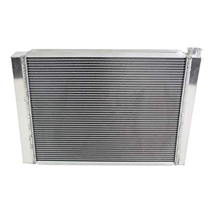 Aluminum Performance Racing Radiator Fits Chevy 27.5" 2 Row Double Pass Universal
