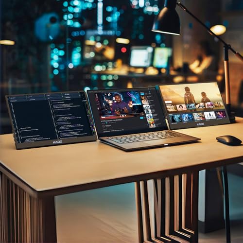 Kado Portable Monitor for Laptop, 15.6-inch IPS 1920x1080 Second Display - size: Swivel Stand
