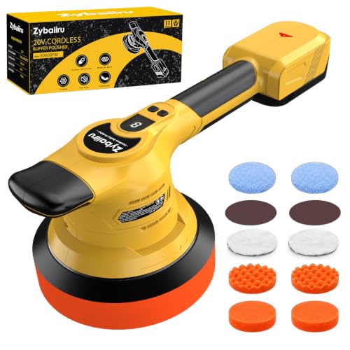 20V Brushless 6-Inch Random Orbital Cordless Buffer Polisher Kit