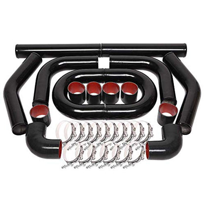 SUNROAD Universal 3" Inch Aluminum Intercooler