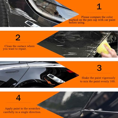 Car Touch Up Paint(PMNG Midnight Silver Metallic) for Honda/Tesla - color: Car Touch up Paint(Midnight Silver Metallic(PMNG)) Compatible with Tesla Model Y/3/X/S