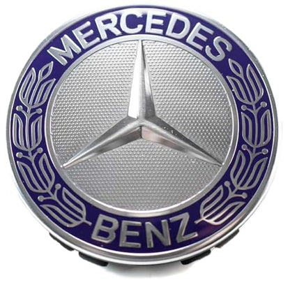 Mercedes Benz Center Hub Caps for Alloy Wheels (Set of 4)