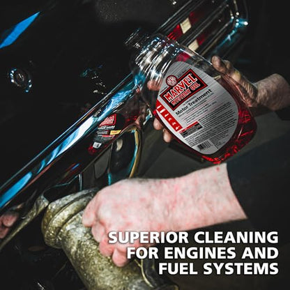 Marvel Mystery Oil 53436 Motor Treatment, Engine Oil & Fuel Treatment Additive, Cleans and Lubricates Fuel System, Prevents Leaks, Improves Engine Performance and Fuel Economy, 48 oz. (Pack of 2) - size: 48 Fl Oz (Pack of 2)