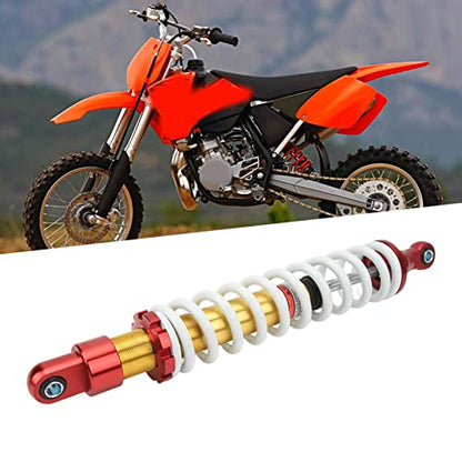 Motorcycle Shock Absorber, 460mm/18.11in Universal Adjustable Rear Suspension, Heavy Duty Motorcycle Rear Shock Strut for ATV, Kart, Scooter, Dirt Bike, Quad, UTV