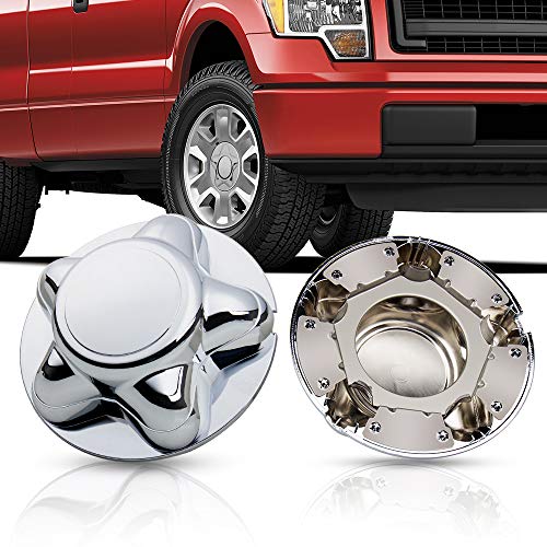 7" Center Cap with 5-Lug Steel Wheel Chrome for Ford 1997-2003 F150 F-150 97-02 Expedition