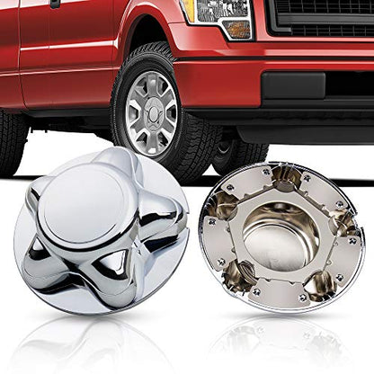 7" Center Cap with 5-Lug Steel Wheel Chrome for Ford 1997-2003 F150 F-150 97-02 Expedition