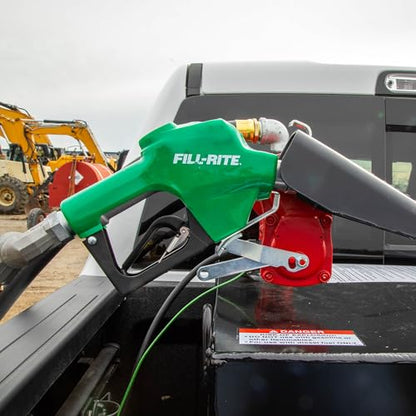 Fill-Rite SDN100GAN 1” 5 to 25 GPM Automatic Standard Duty Fuel Transfer Nozzle, Green - For Gasoline, Diesel, Biodiesel up to B20, E15 & Kerosene - style: 1" Standard Nozzle (Green)