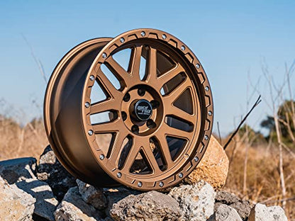 RockTrix RT110 20 inch Wheel 20x9 6x135, 12mm Offset, Matte Bronze - color: Matte Bronze, size: 20x9 -12mm offset