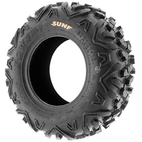 Set of 2 SunF Power.II 19x7-8 ATV UTV Off-Road Tires, All-Terrain, 6 PR, Tubeless A051 - size: 19x7-8