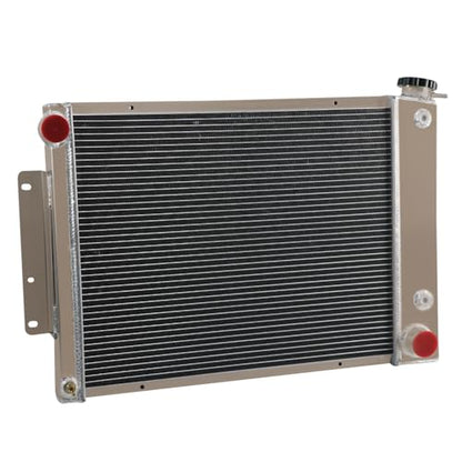 3 Row Aluminum Radiator for 1967-1969 Chevrolet Camaro Pontiac Firebird V8 CC337, Full Performance Aluminium Radiators, Automotive Replacement Radiator