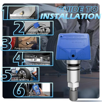TPMS Sensor, Nissan 315Mhz Tire Pressure Monitoring System Sensor Set of 4 - size: 4 PCS